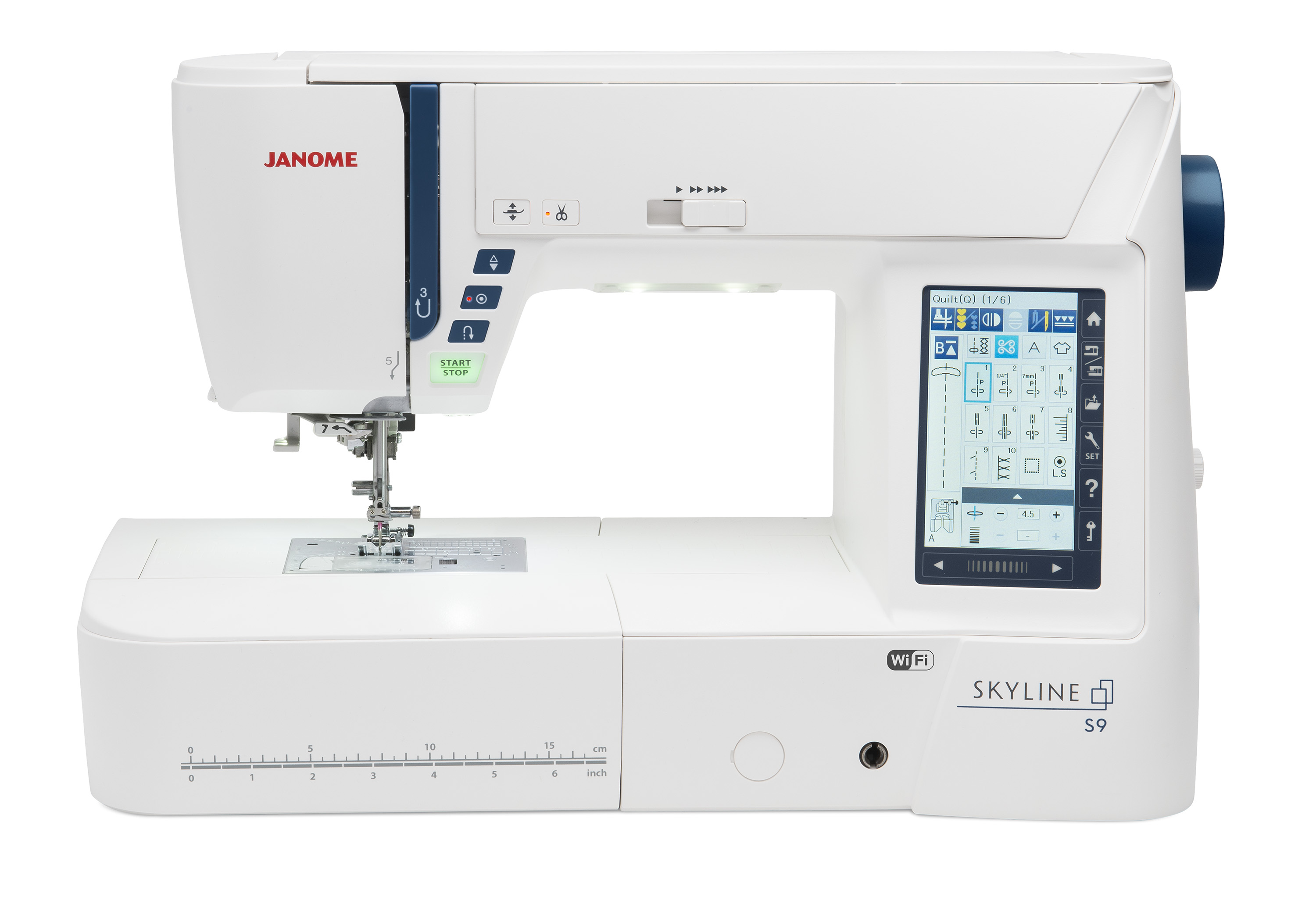 Janome Skyline S9 at K-W Sewing Machines